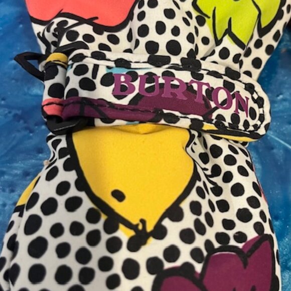 Burton Heater Mittens Gloves Girls Toddler 4T Excellent Condition - Picture 4 of 9